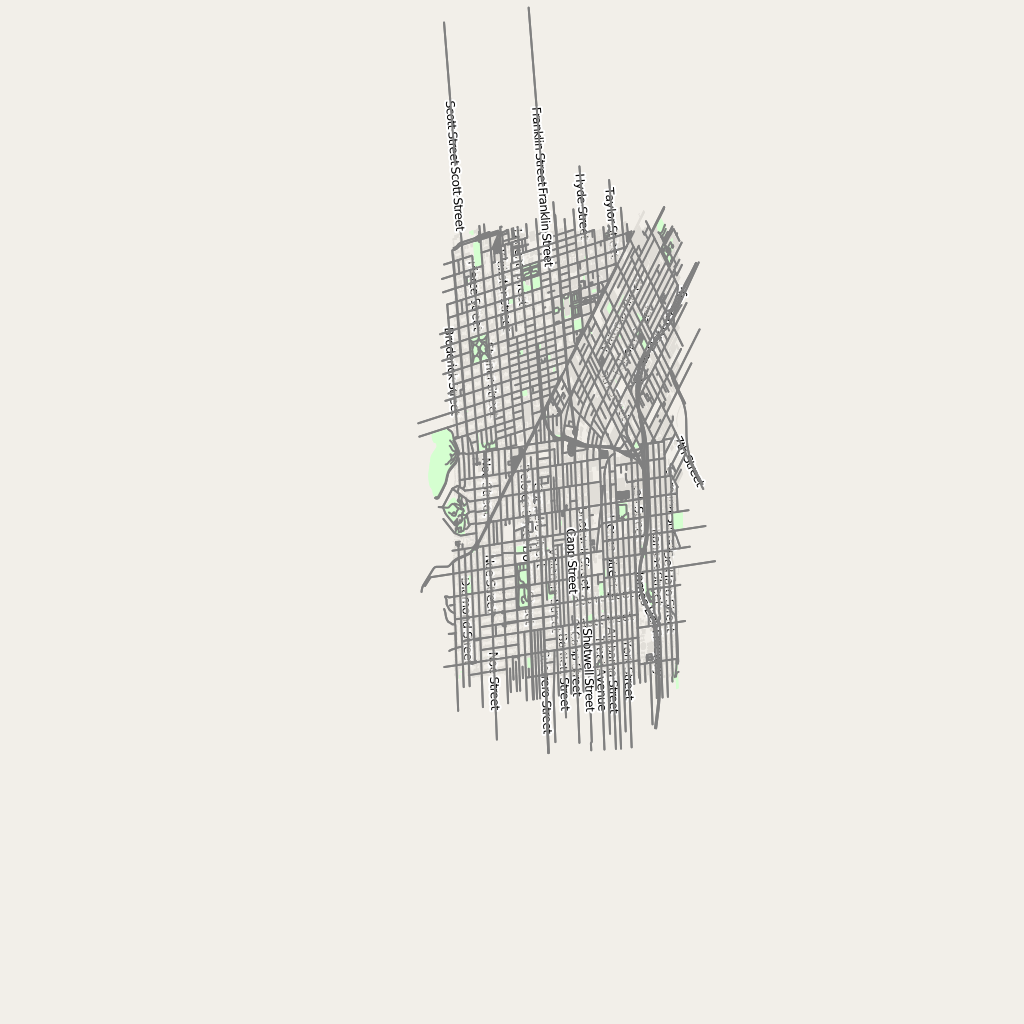 Stretched aspect ratio map