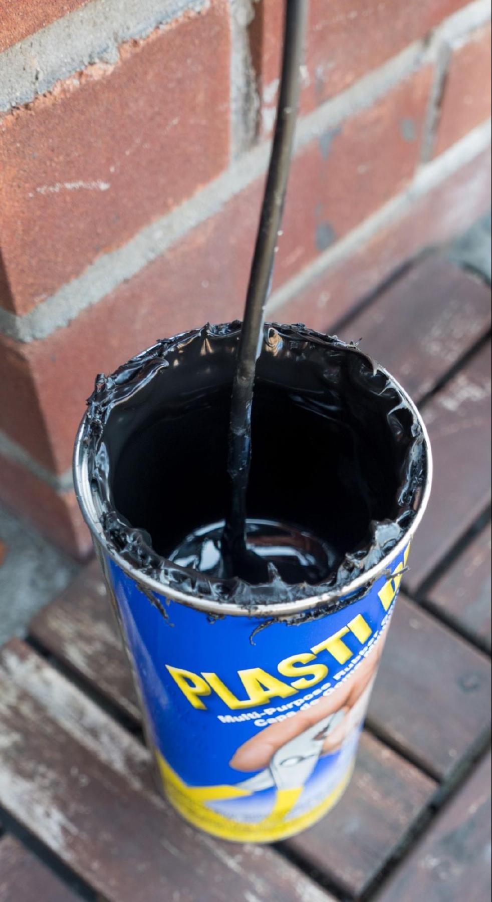 Another angle of coated hydrophone