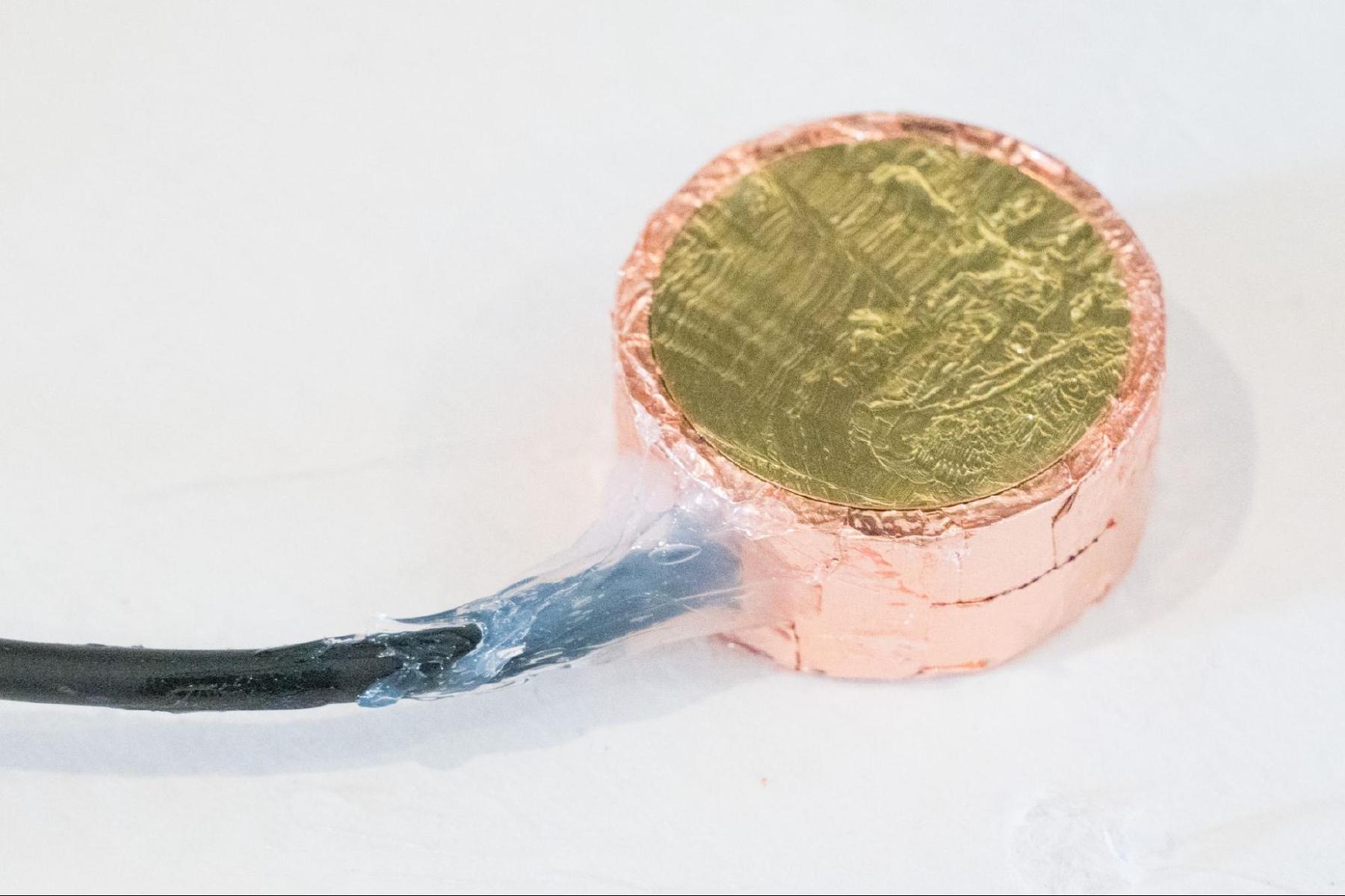 Adding silicone around cable entry